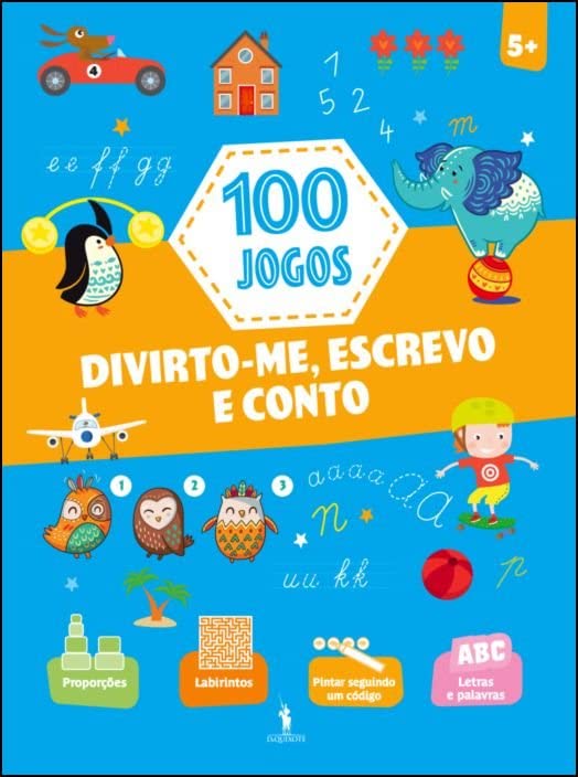100 jogos: divirto-me, escrevo conto book