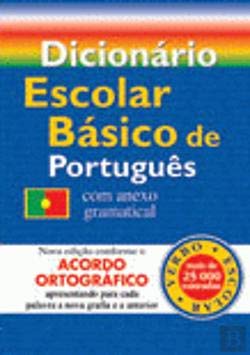 Dicionário Escolar Básico de Português (Portuguese Edition) Verbo book