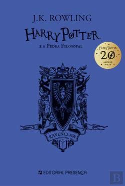 Harry Potter e a Pedra Filosofal 20 Anos - Ravenclaw (Portuguese Edition) J. K. Rowling book