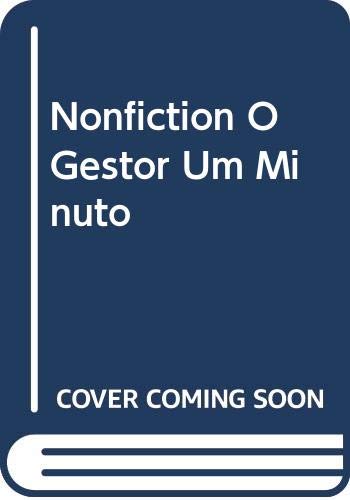 Nonfiction O Gestor Um Minuto book