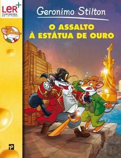 O Assalto à Estátua de Ouro (Portuguese Edition) Geronimo Stilton book