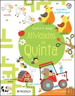 Escreve e Apaga Atividades na Quinta (Portuguese Edition) Maria Neradova e Kirsteen Robson book