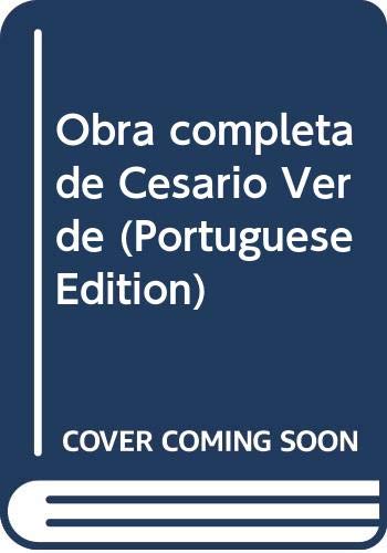 Obra completa de Cesario Verde (Portuguese Edition) book