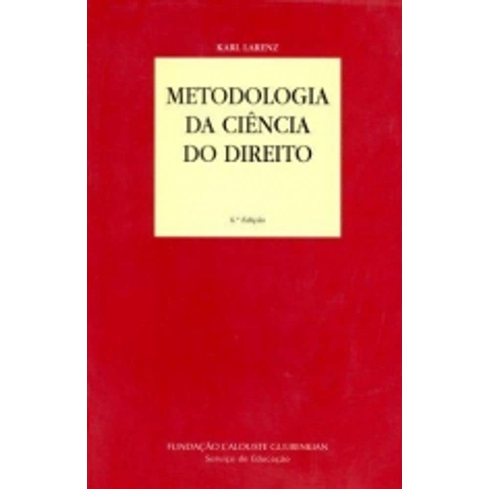 Metodologia Da Ciência Do Direito Books