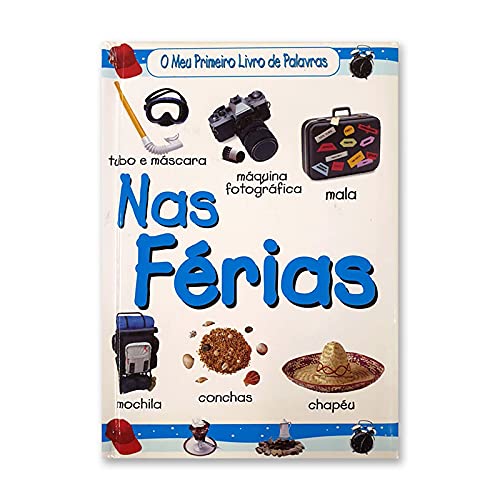 O Meu Primeiro Livro de Palavras - Nas Férias (Portuguese Edition) Editorial Estampa book
