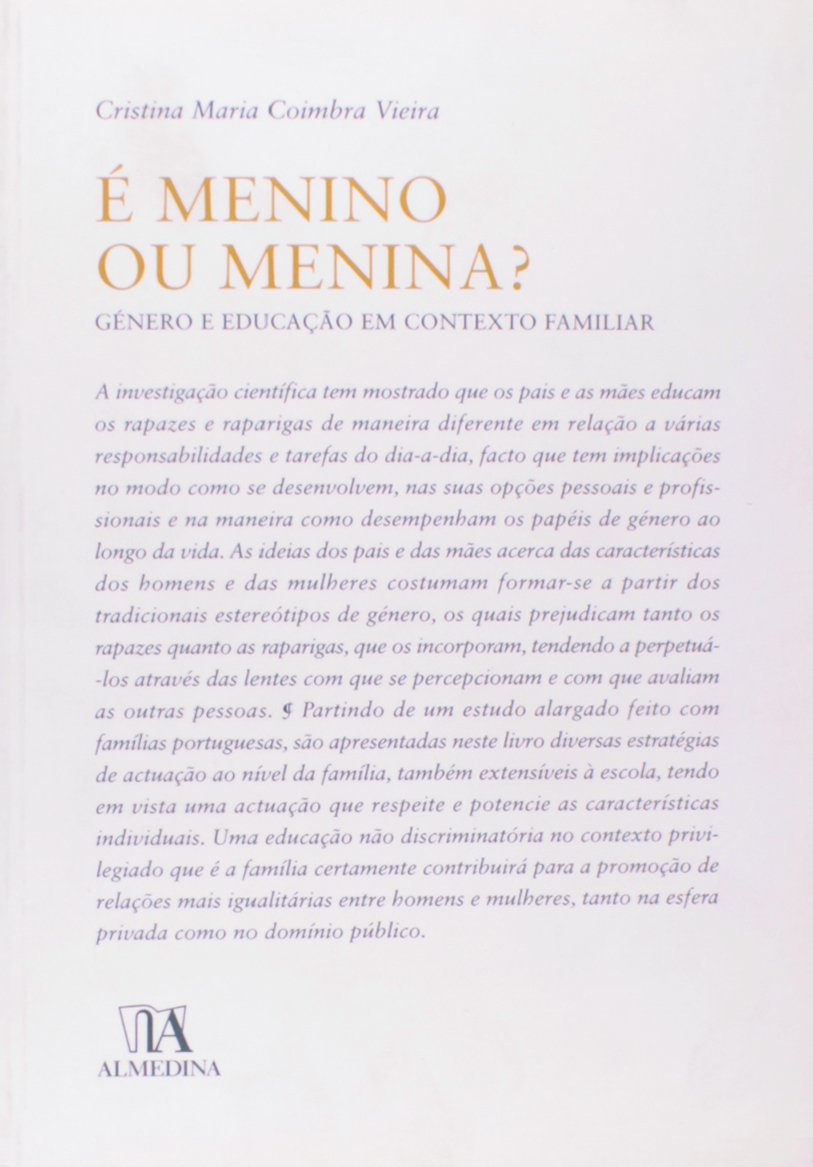 E Menino Ou Menina?, Genero E Educacao Em Contexto Familiar (Em Portuguese do Brasil) book