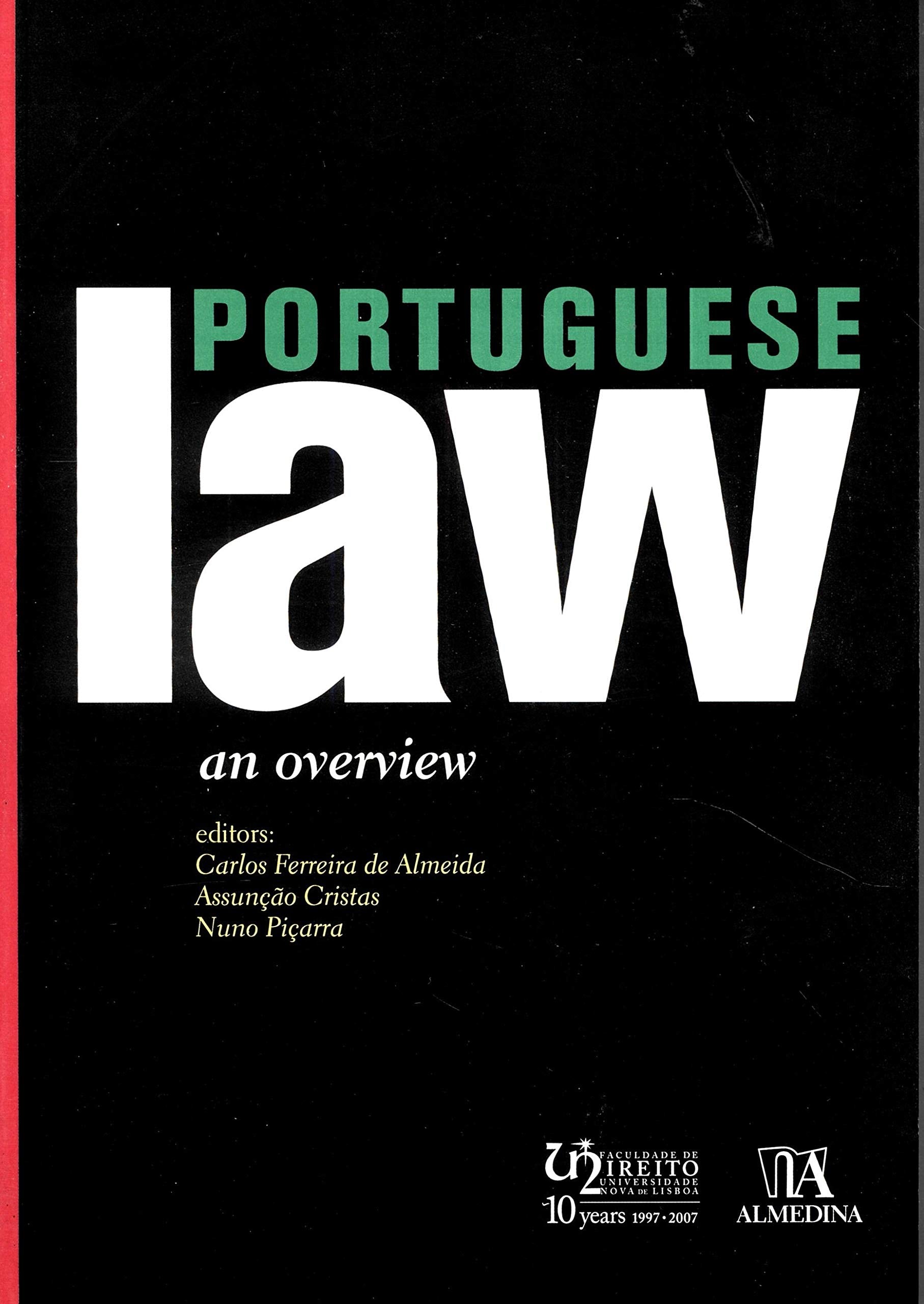 Portuguese Law, An Overview (Em Portuguese do Brasil) Books