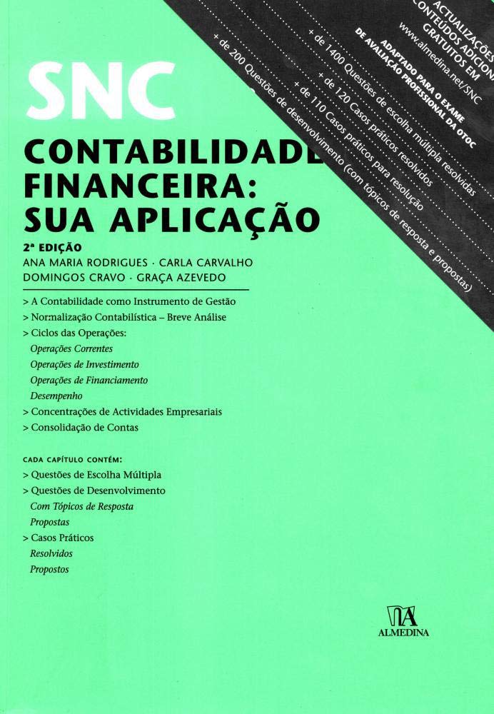 SNC. Contabilidade Financeira. Sua Aplicação (Em Portuguese do Brasil) Books