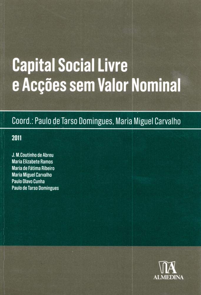 Capital Social Livre E Accoes Sem Valor Nominal (Em Portuguese do Brasil) book