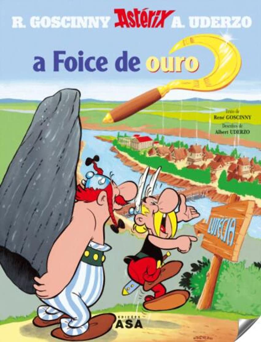 Asterix 02: A Foice de Ouro (portugués) Learning & Reference