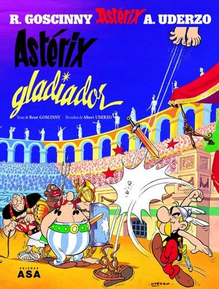 Asterix 04: Gladiador (portugués) book