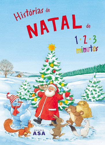 Histórias de Natal de 1-2-3 Minutos (1-2-3 Minutengeschichten zur Weihnachtszeit) - Portugiesisch Books
