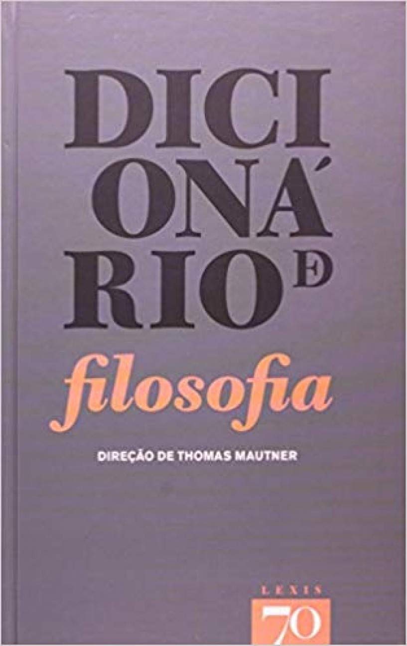Dicionario De Filosofia (Em Portuguese do Brasil) book