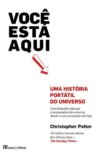 Você Está Aqui Uma história portátil do universo (Portuguese Edition) Christopher Potter book
