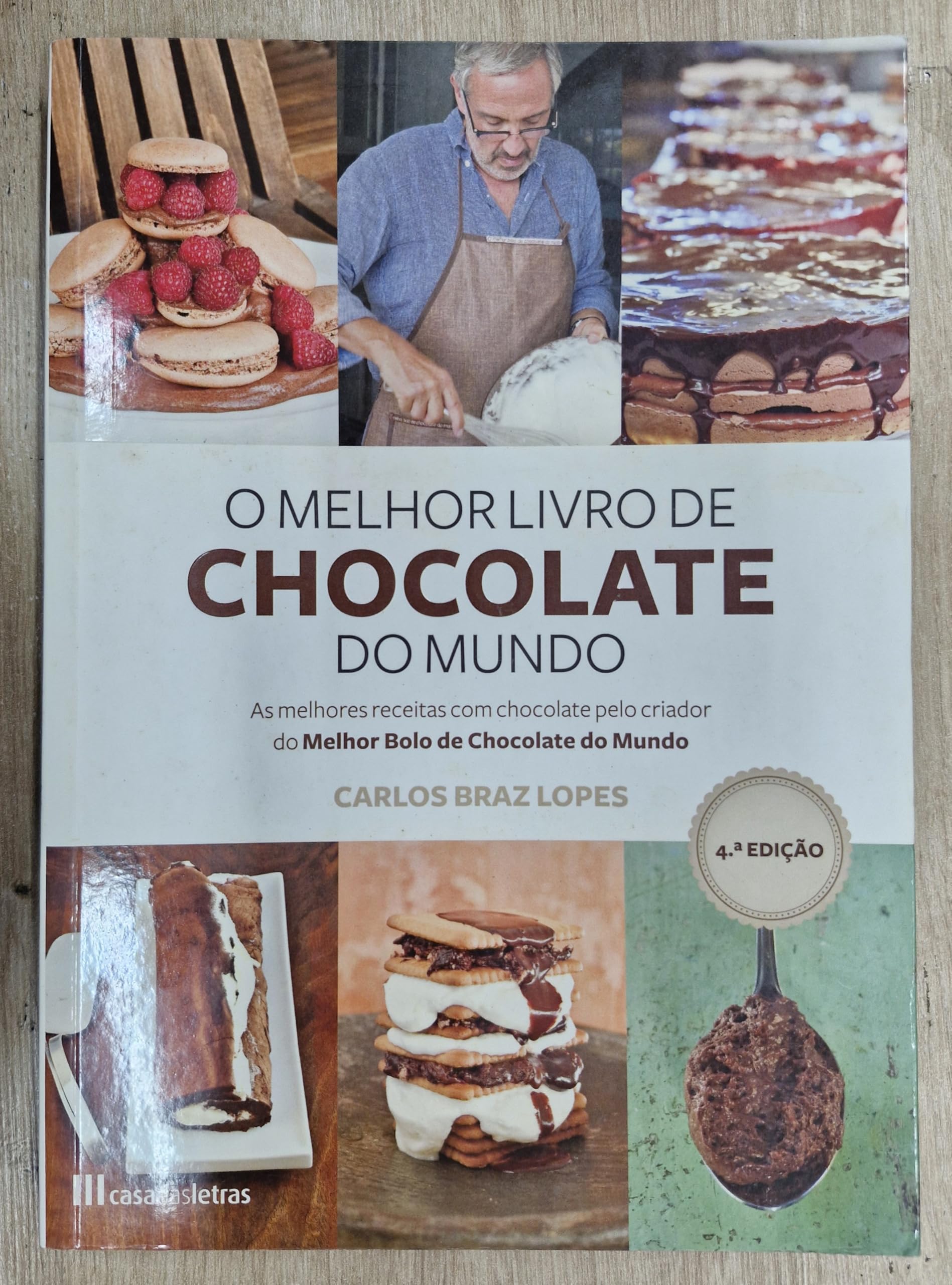 O Melhor Livro de Chocolate do Mundo (Portuguese Edition) Carlos Braz Lopes book