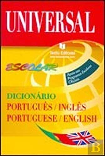 Dicionário Universal Escolar - Português / Inglês (Portuguese Edition) Texto Editores book