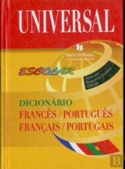 Dicionário Universal Escolar - Francês / Português (Portuguese Edition) Texto Editores Books