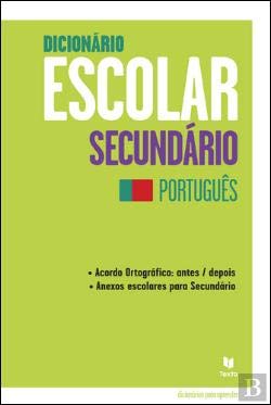 Dicionário Ensino Secundário Português VV AA Books