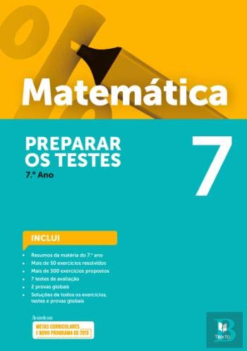 Preparar os Testes de Matemática 7.º Ano (Portuguese Edition) Gabriela Rodrigues Armelim e Ana Gabriela Moreira book