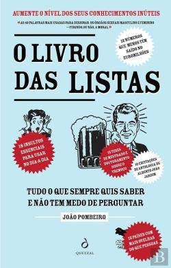 O Livro das Listas (Portuguese Edition) João Pombeiro book