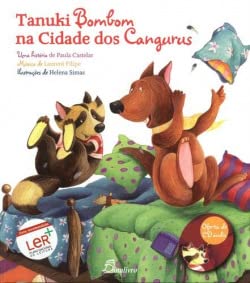 Tanuki Bombom na Cidade dos Cangurus (Inclui Cd-Áudio) (Portuguese Edition) Paula Castelar book