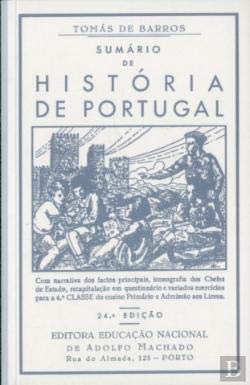 Sumário de História de Portugal (Portuguese Edition) Tomás de Barros book