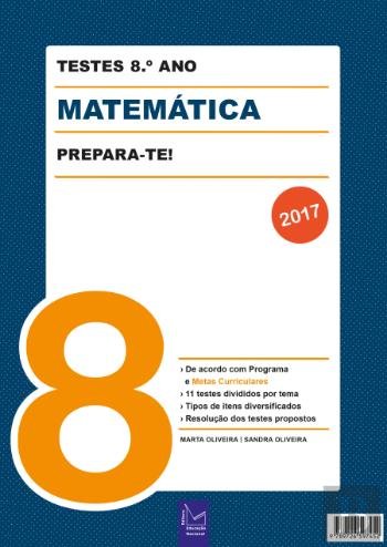 Testes 8.º Ano - Matemática (Portuguese Edition) Sandra Oliveira e Marta Oliveira book