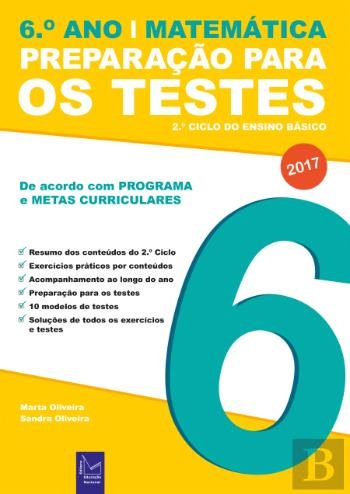Preparação para os Testes - Matemática 6.º Ano (Portuguese Edition) Sandra Oliveira e Marta Oliveira book
