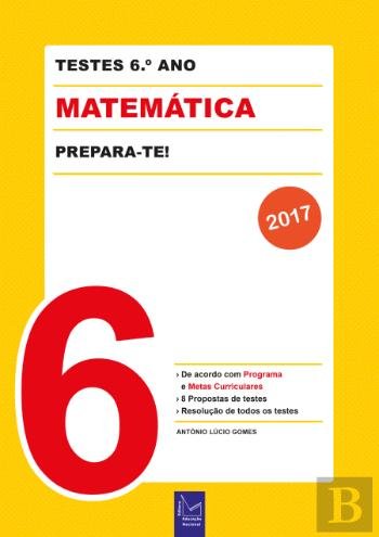 Testes 6.º Ano - Matemática (Portuguese Edition) António Lúcio Gomes book