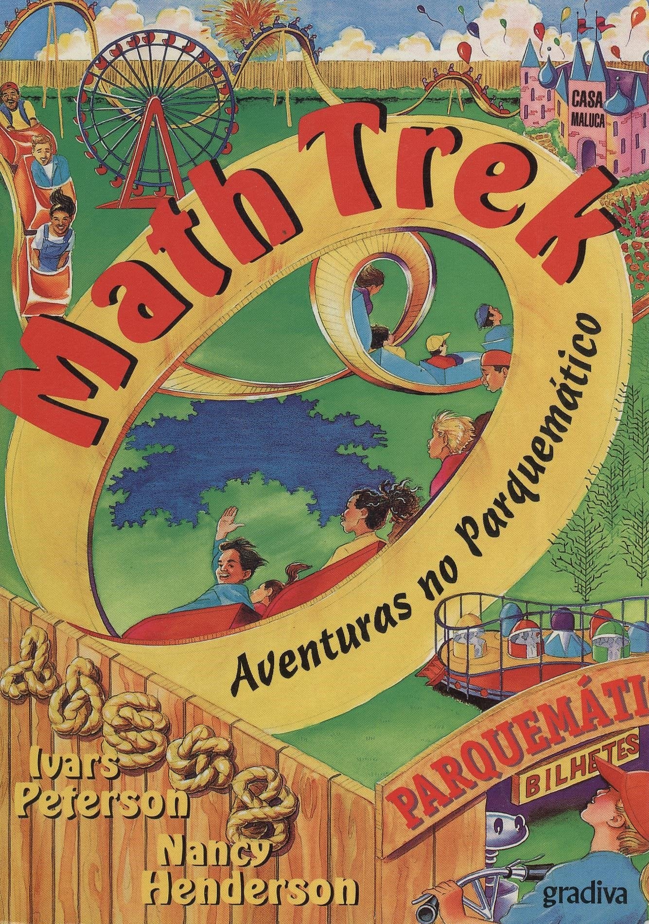 Math Trek Aventuras no Parquemático (Portuguese Edition) Ivars Peterson book