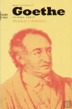 Máximas e Reflexões Volume 5 (Portuguese Edition) Johann Wolfgang Goethe book