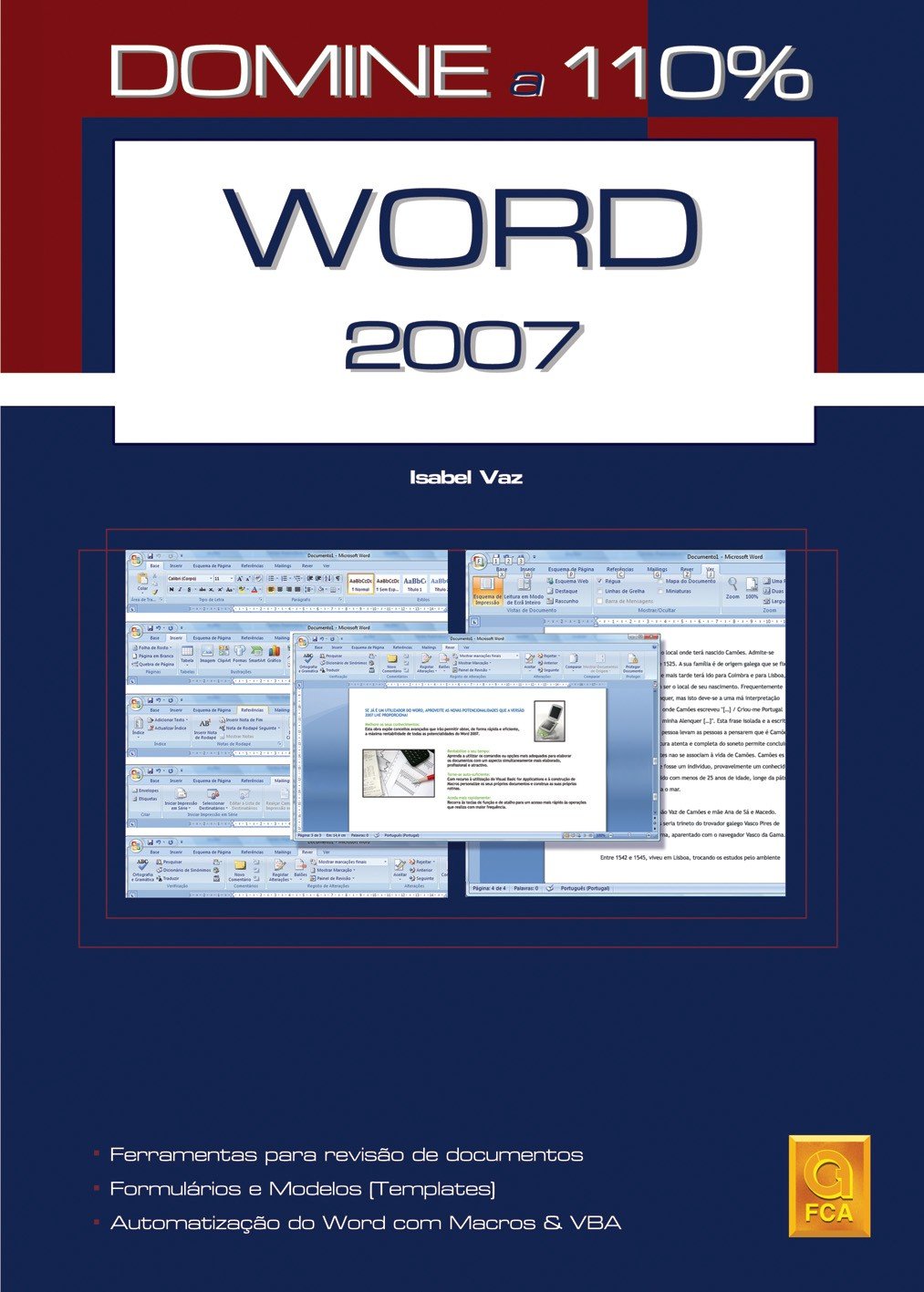 Domine a 110% Word 2007 (Portuguese Edition) Isabel Vaz book
