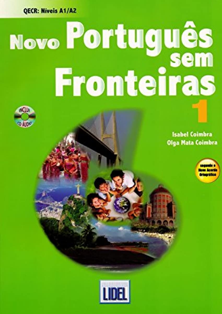 Novo Portugues sem Fronteiras: Student's book + CDs (2) 1 (A1-A2) - New Editio book