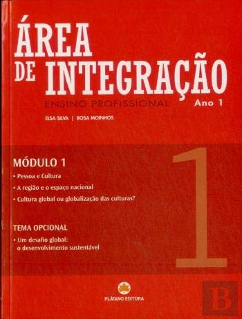 Área de Integração I - Ano 1 - Ensino Profissional - módulo 1 (Portuguese Edition) Elsa Silva e Rosa Moinhos book