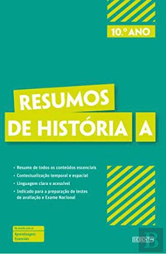 Resumos de História A - 10.º Ano (Portugueese Edition) Manuel Dias book