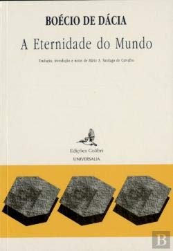 A Eternidade do Mundo (Portuguese Edition) Boécio de Dacia book