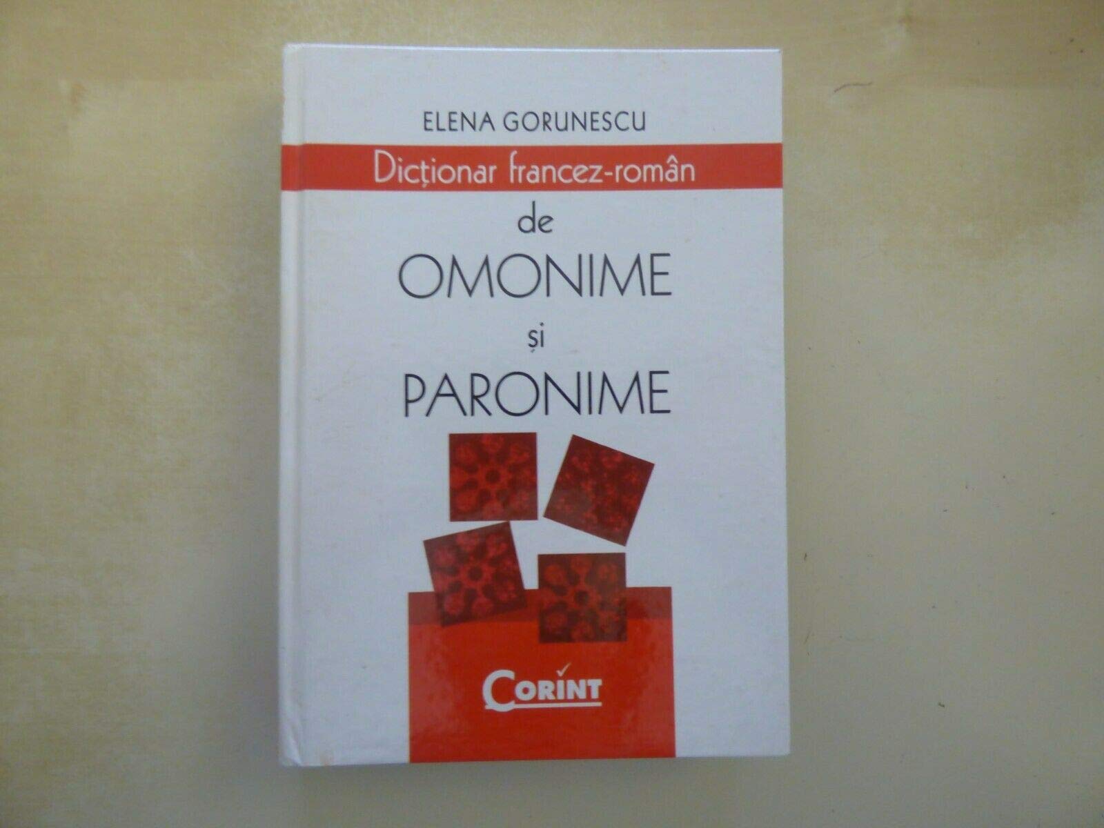 DICTIONAR FRANCEZ-ROMAN DE OMONIME SI PA Books
