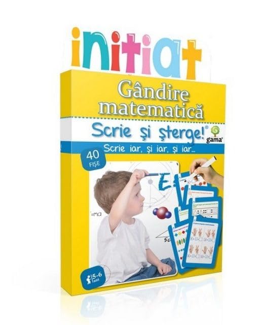 Gandire Matematica 5-6 Ani. Scrie Si Sterge! Initiat Novels & Short Stories