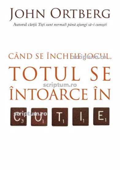 Cand se incheie jocul, totul se intoarce in cutie book