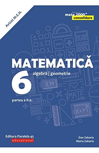 Matematica. Algebra, geometrie. Clasa a VI-a. Consolidare. Partea a II-a Books