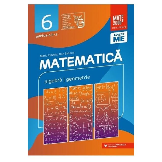 Matematica. Consolidare. Partea A Ii-A. Clasa A 6-A Non-fiction