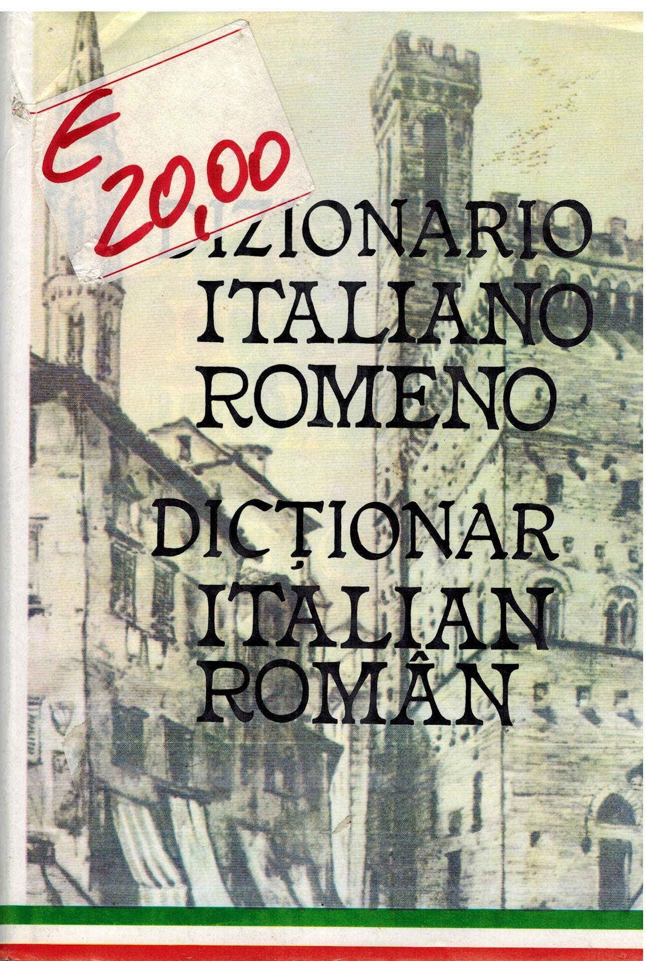 Dizionario Italiano - Romeno. Dictionar Italian - Roman. Books