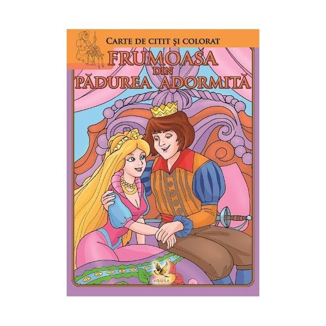 Frumoasa Din Padurea Adormita. Carte De Citit Si Colorat Novels & Short Stories