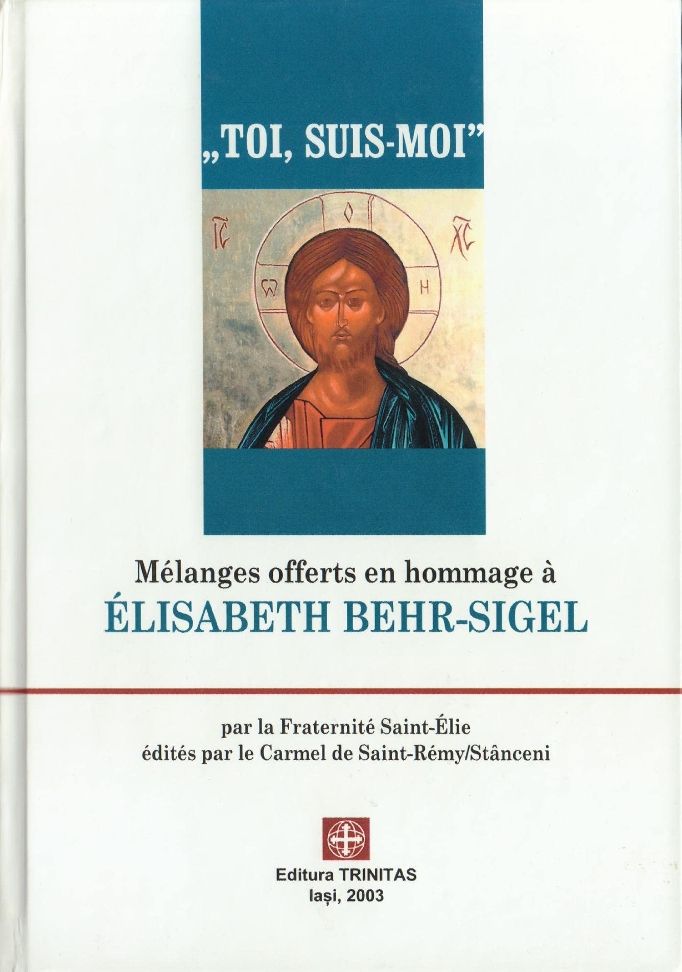 Toi, suis-moi. Mélanges offerts en hommage à Élisabeth Behr-Sigel book