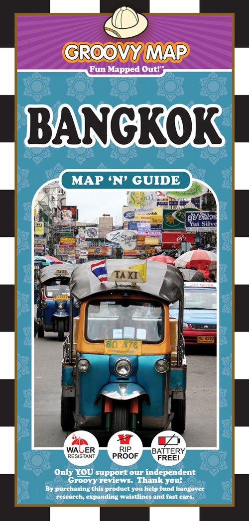 Thailand Groovy Map Bangkok Map 'n' Guide (Stadtplan mit Tipps) Maps & Plans