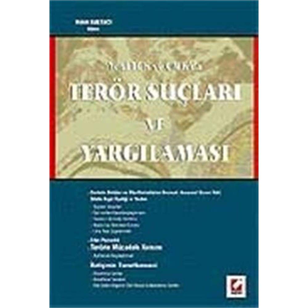 Yeni TCK ve CMK'da Teror Suclari ve Yargilamasi Books