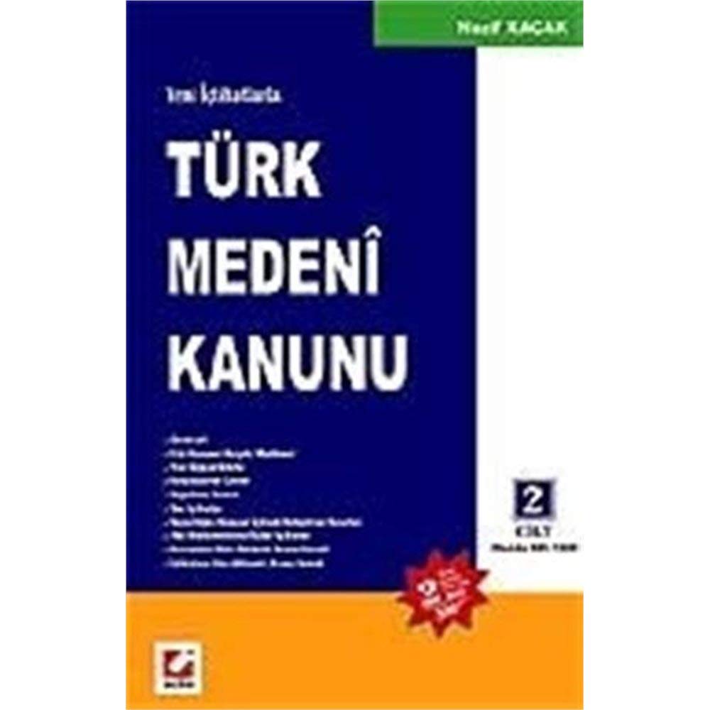 Yeni Ictihatlarla Turk Medeni Kanunu 2 Cilt Books