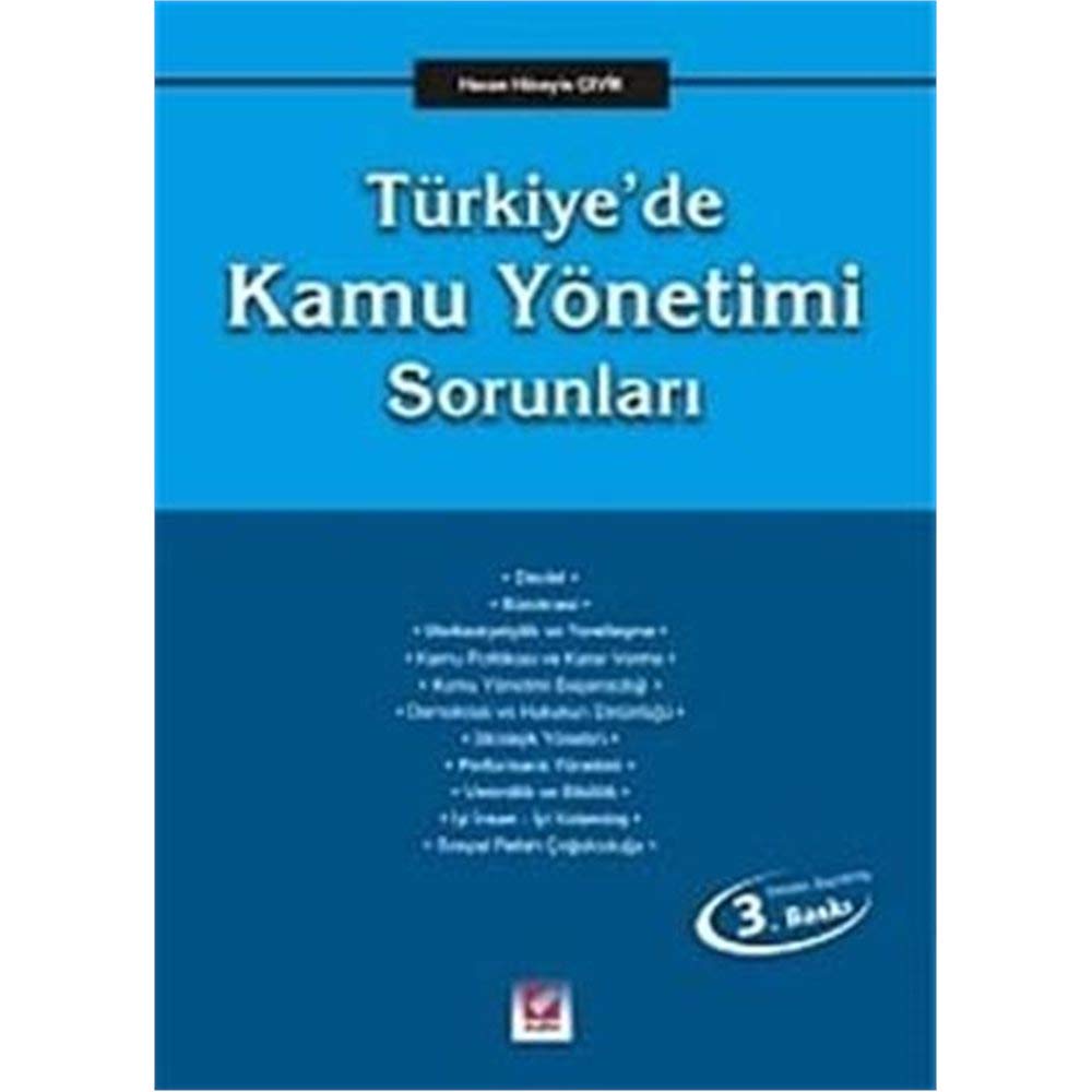 Türkiye'de Kamu Yönetimleri Sorunları Books