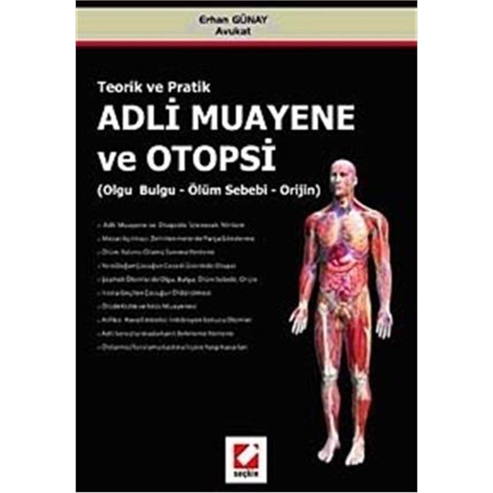 Teorik ve Pratik Adli Muayene ve Otopsi Books