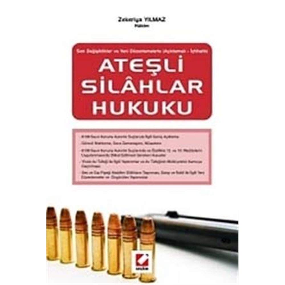 Atesli Silahlar Hukuku Books